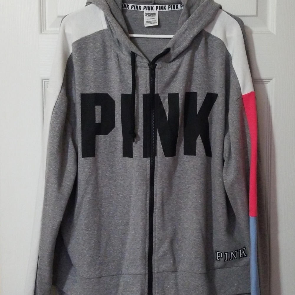 PINK Zip up hoodie